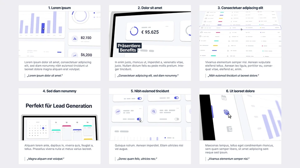 Software demovideo produktion